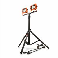 Powerplus Dual Power Projecteur LED Rechargeable POWDP8035 - Lampe de Chantier de 20 V et 2x2000 lm - sans Batterie ni Chargeur