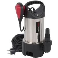 Pompe submersible pour eaux usées en acier inoxydable 400w powew67912 powerplus