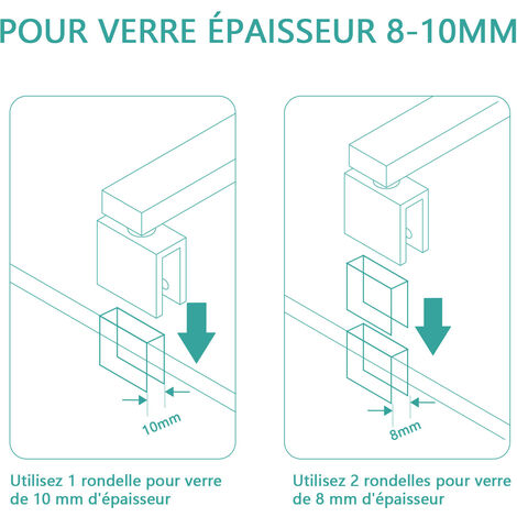 Barre de fixation extensible 700-1200mm barre de stabilisation en