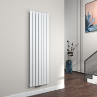 EMKE Radiateur à Eau Chaude Radiateur eau chaude en acier Radiateur plat Design vertical Simple Couche 180x54cm Blanc