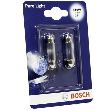 Stopp-/Blinklicht-/Schluss-/Kennzeichenlampe Bosch 1987301014 Autolampe K10W PURE LIGHT 