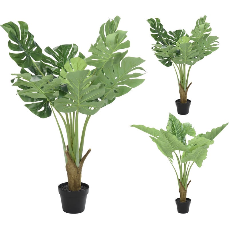 PLANTA ARTIFICIAL HOJA GRANDE 90 CM