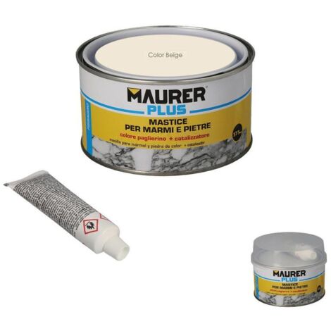 Masilla Para Marmol Color Beige 375ml. Con Endurecedor