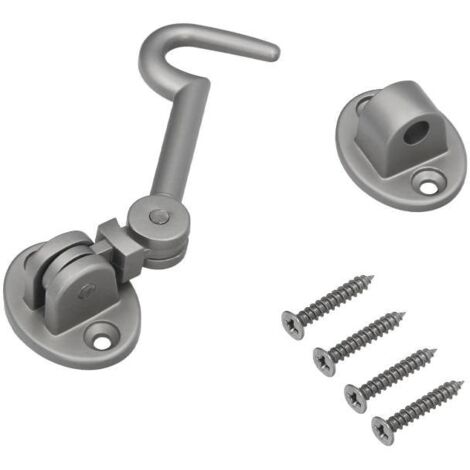 Aldabillas Multiusos Reforzada Con Tornillos 100 Mm Latón Niquelado Mate (1/5)