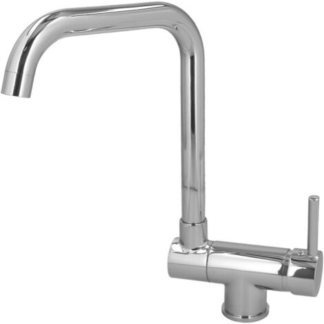 Monomando Fregadero Caño Alto Abatible. Grifo 360º. Chorro Aireado, Grifo Cocina, Grifo Alto, Grifo Fregadero (1/5)