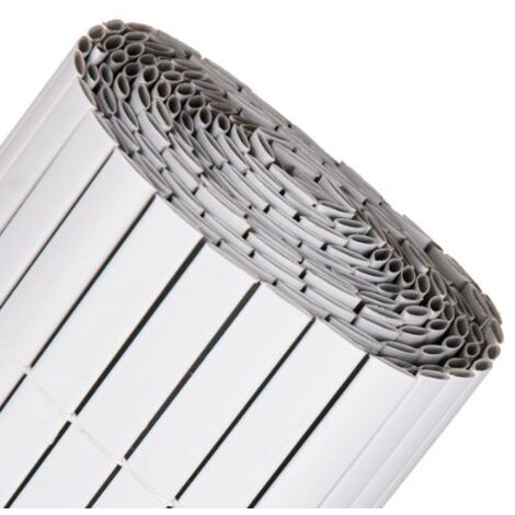 Cañizo oval plasticane color blanco 1x3m faura