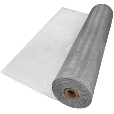 Tela Mosquitera Aluminio 18x14 Ancho 80 cm. Rollo 30 Metros. Malla Mosquitera Aluminio Anti Mosquitos, Antimoscas, (1/5)