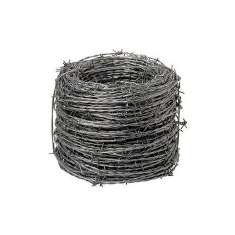 Alambre Espino Galvanizado 100 Metros 4/12 (1/2)