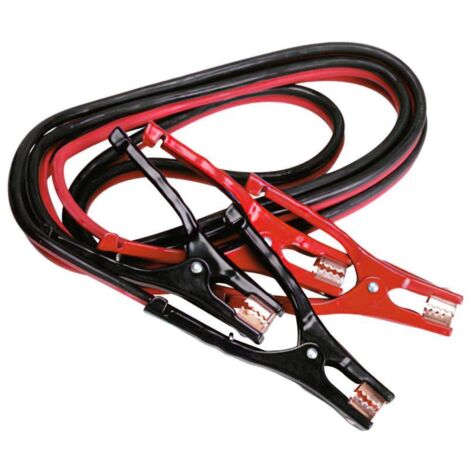 MAURER pinzas bateria con cable 4,0 metros. 400 amperios. , Pinzas bateria con cable- Longitud: 4,0 metros.- Amperaje soportado: 400 amperios.- Ideal para trabajo (1/3)