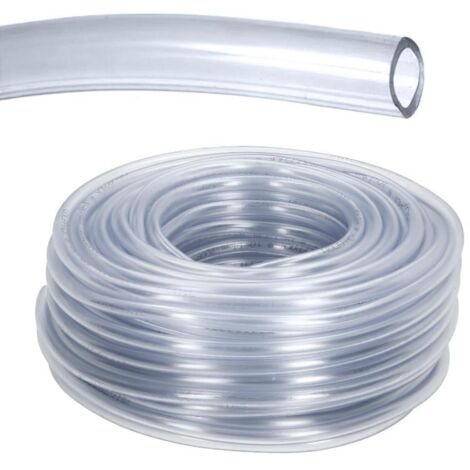 Manguera Transparente Nivel 6x8 mm. Rollo 50 metros (1/4)