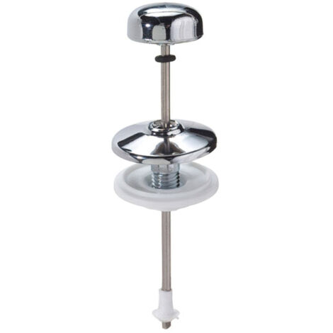 Tirador Cisterna Baja Vertical Recto Cromo 130 mm.