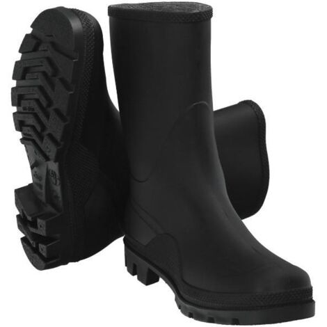 Botas Goma Bajas Negras Nº 36 (Par)