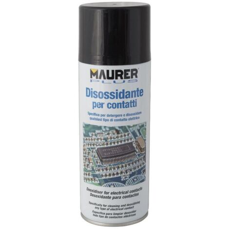 MAURER spray antioxido desoxidante contactos eléctricos 400 ml. (1/3)