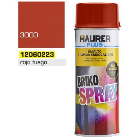 Spray Pintura Rojo Fuego 400 ml. (1/4)