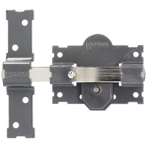 Cerrojo b-3 llave y pulsador pasador de 161mm cilindro redondo de 70mm (1/7)
