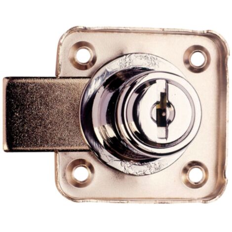 Cerradura Mueble Para Armario 362/25 mm. Cromado (1/2)