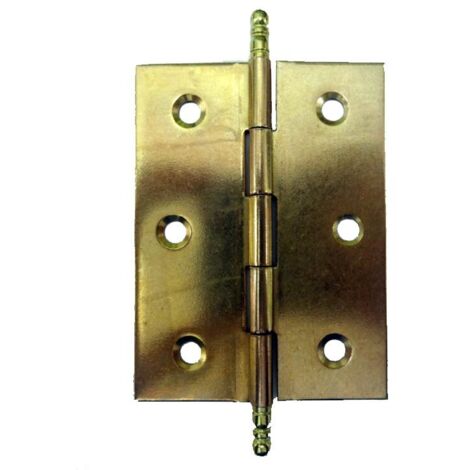 Bisagra latonada 207 50x40 mm.