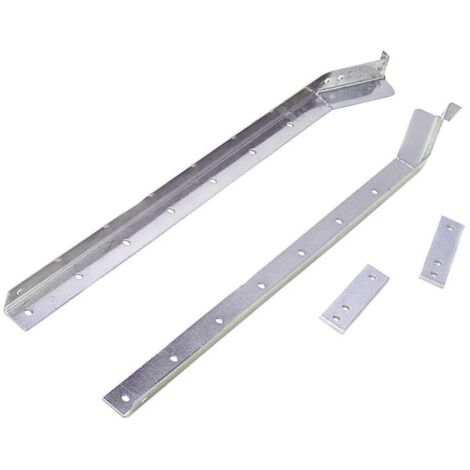 ORYX tendedero balcón hierro zincado , Tendederos - Para balcón.- 2 piezas realizadas en hierro zincado.- Longitud: 54 cm.- Separación entre agujeros: 6.8 c (1/4)