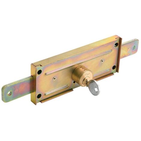 Cerradura Metalica 11A Hierro Cincado Puerta Metalica Enrrollable Cvl (1/2)