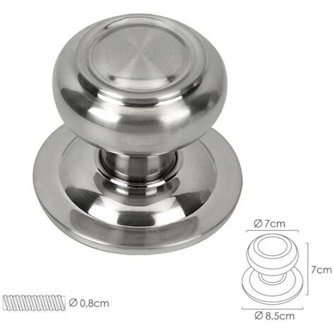 Pomo Puerta Seta Color Inox Oryx (1/5)