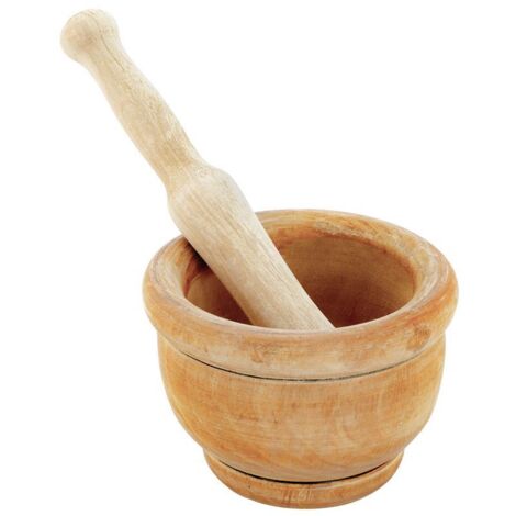 Mortero madera cocina oryx Ø 14 cm (1/3)
