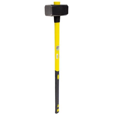 Maza Con Mango Fibra Vidrio 4 Kg. Cabeza Forjada, Con Anillo Anti Vibración, Maza / Porro (1/3)