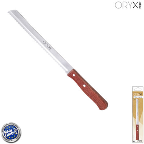 cuchillo montana panero hoja acero inoxidable 18 cm. mango madera (1/5)