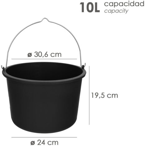 Secchio plastica 8 litri - Secchio e coperchio per alimenti