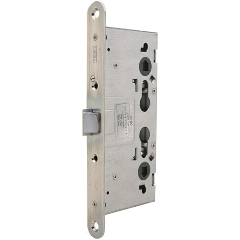 Cerradura Tesa Antipanico Cf60 /65 mm. frente Zincado