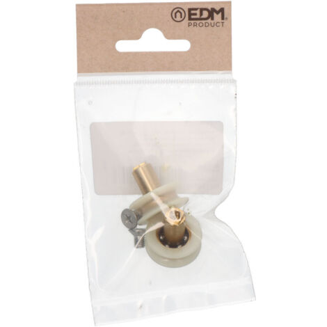 Blister con 2 rodamientos para mampara tubo rd2 ø24x9mm blister 91798 edm