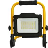 foco led plano 30 watt. luz blanca 4000º k ip 65 3300 lumenes con asa de transporte