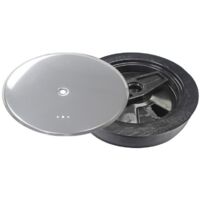 Tapa Bote Sifonico Pvc T 89 A Ø 110 mm. Con Aireador