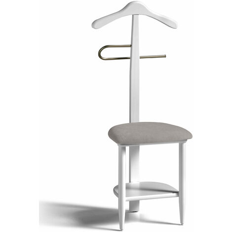 Valet de Chambre, modèle Sedie, blanc.