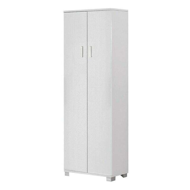 Mueble zapatero 4 Puertas Dana Color Roble/Blanco