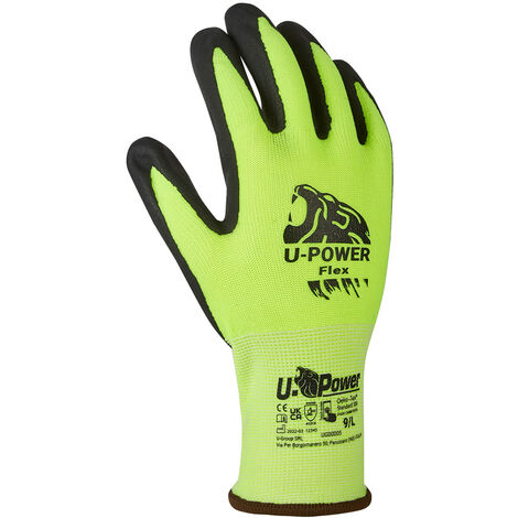 Arbeitshandschuhe Grün Größe 9 - Robust Mit Grip