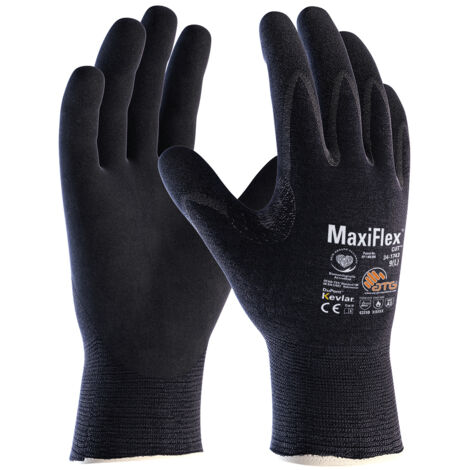 ATG MaxiFlex 34-1743 Arbeitshandschuhe - 10 (XL) - Negro