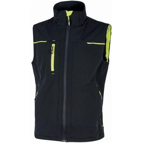 U-Power Saturn U-4 stretch Stretch-Arbeitsweste - L - Schwarze (1/3)