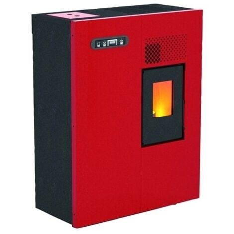 Punto Fuoco Camilla 4,5 kW Pelletofen   -  - Rot