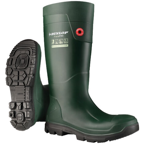 Winterstiefel Dunlop Blizzard grün schwarz Größe  41 PVC Stiefel 