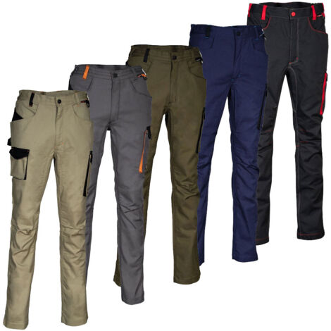 Arbeitshose WALCOURT - Taupe/Schwarz L - FR (46) - EU (52)
