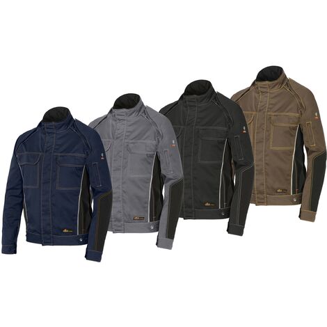 Industrial Starter Issa Stretch Extreme 8845 Arbeitsjacke - M - Hellgrau (1/5)