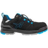 Vegane Sicherheitsschuhe Albatros Fastpack Schwarz/Blau Low S1PL ESD FO SR - 50 EU