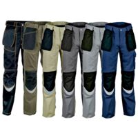Cofra Bricklayer Arbeitshose - 58 (EU) - Grau