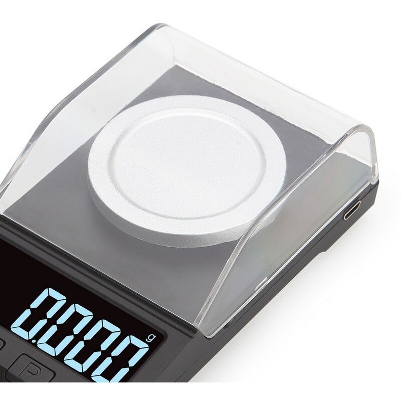 Mxtech Mini-Balance Multifonction à Piles Balance de Poche Portable 0,01 g pour Bijoux en métal 