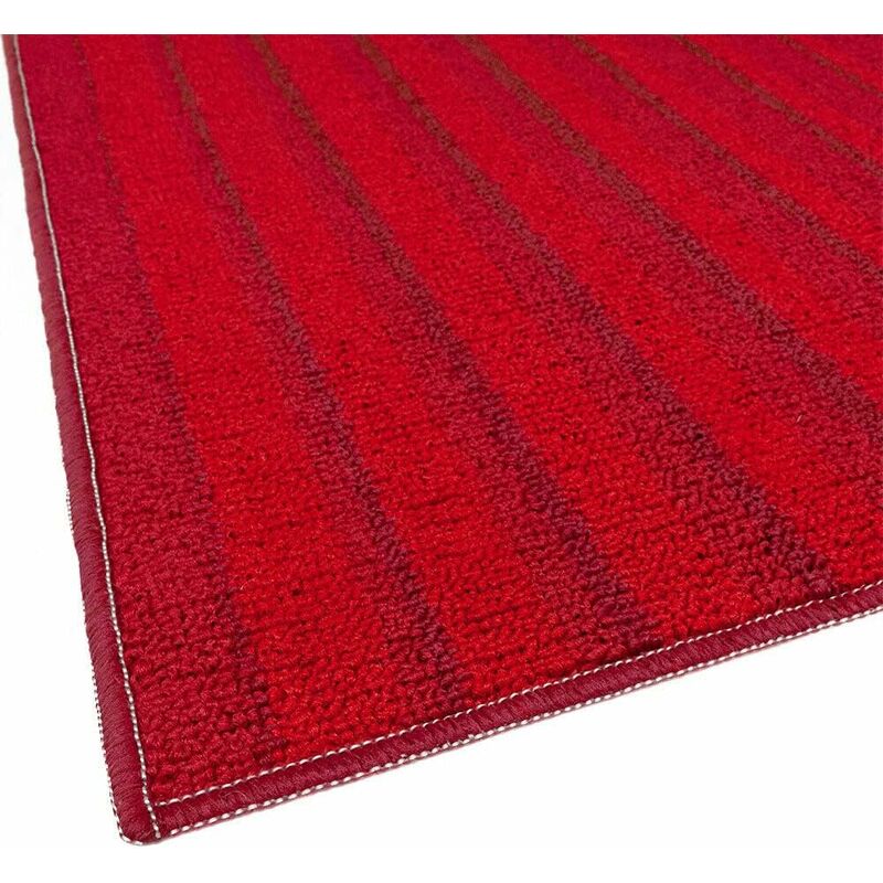 Tapis de Cuisine 3D 57x145 cm Coureur Bordé Absorbant Antidérapant