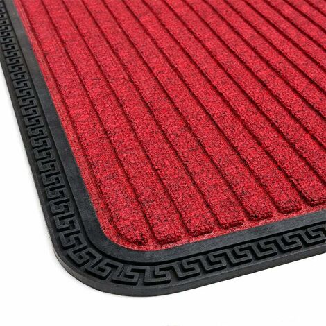 ASTRA Tapis Caoutchouc extérieur paillasson 25x60 cm - paillasson Caoutchouc  extérieur antidérapant et Robuste - paillasson extérieur - Hauteur : 6mm :  : Cuisine et Maison