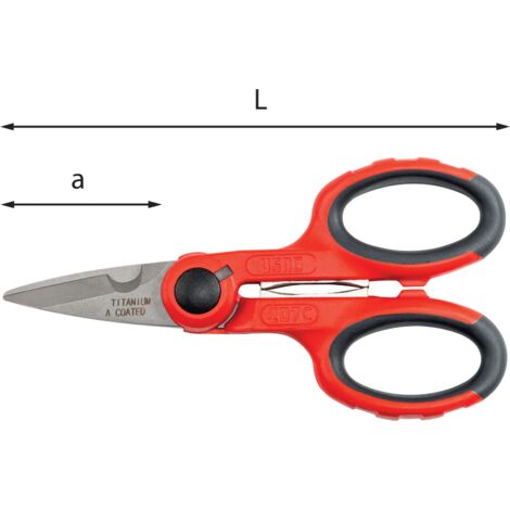 Forbici Professionali Elettricisti USAG 207 E - Tagliacavi, Spellafili E Crimpatura Integrati - Foto 3