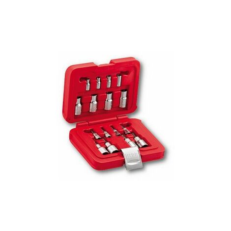 Usag U06010009 Assortimento In Cassetta Modulare Con Bussole Torx® 16 Pezzi