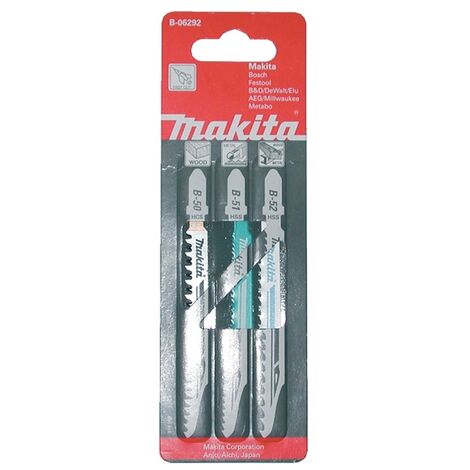 Pack di 3 lame per seghetto alternativo S-Express - MAKITA B-06292