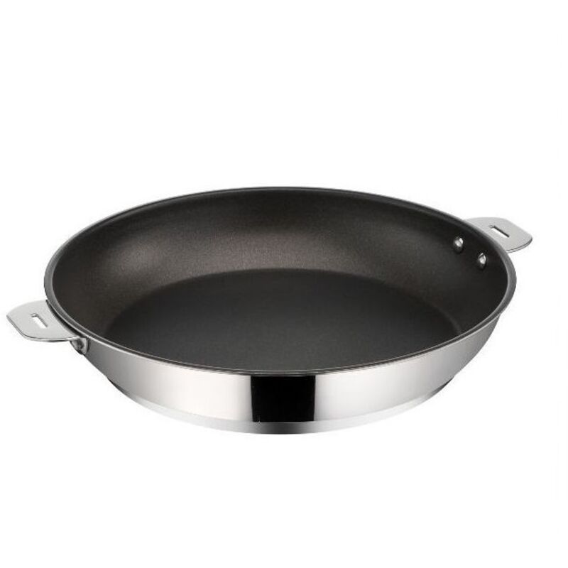 CYEER Lot De 6 Plaques à Pizza Rondes 30 Cm – Acier Inoxydable Alimentaire – Surface Polie, Bords Relevés – Facile à Nettoyer, Lave-Vaisselle OK – Idéal Maison & Pro